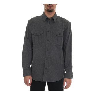 Filson Casual Shirt - Heren - Casual Overhemden - Zwart - XS - Katoen - Overhemden