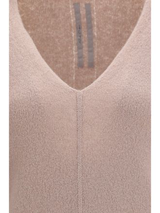 Rick Owens Cashmere V-Neck Sweater - Rose