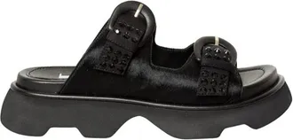 Jeannot Sandalo Ciabatta - - Shoes - Donna - Nero - 36 EU