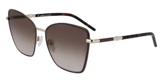 Longchamp LO167SN 209 Womens Sunglasses Brown Size 58