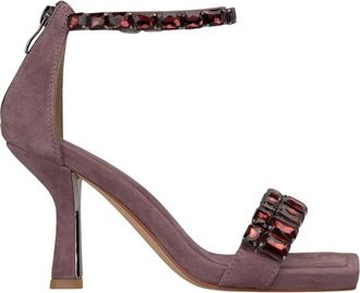 Alma En Pena Sieraden armband sandaal - Dames - Sandalen met hakken - Paars - 36 EU - Schoenen