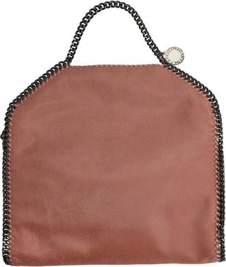 Stella McCartney Womens Falabella Fold Over Tote Bag Brown Polyester Shoulder