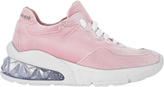 Philipp Plein Velvet Runner - Dames - Sneakers - Roze - 35 EU - Leer - Schoenen