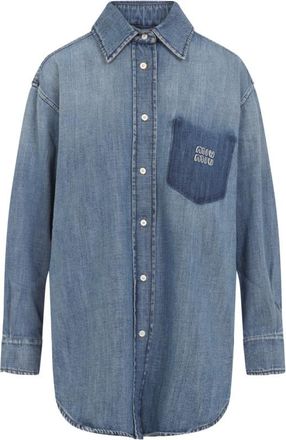 Miu Miu Blue Denim Shirt
