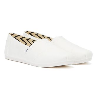 Toms Alpargata Katoen Canvas Dames Witte Espadrilles