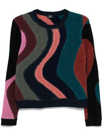 Paul Smith Swirl trui - Zwart