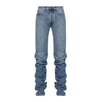 The Attico Dames, Jeans, Blauw, Maat: W26 Katoen