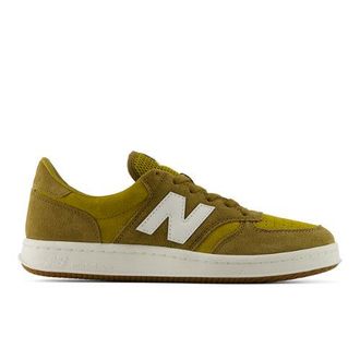 New Balance Unisex T500 en Marr&oacute;n, Cuero, Talla 39.5