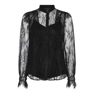 Bruuns Bazaar LaccoBBYonas Shirt - - Blouses & Shirts - Donna - Nero - M