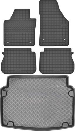 OEM Volkswagen Caddy Life Maxi Kombivan De 2008 A 2020. Juego De Alfombrillas De Goma Para Coche Y Maletero