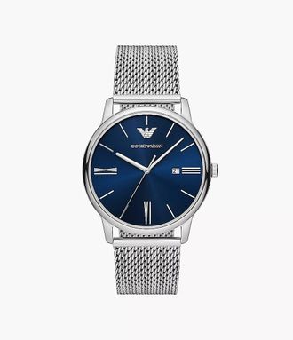 Emporio Armani Quartz Blue Dial Mens Watch AR11571