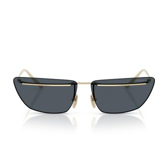 Prada Sunglasses Prc52 S Zvn70 B Pale Gold/Dark Grey Women