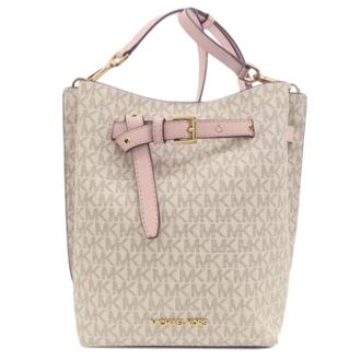Michael Kors Pre-owned Shoulder Bags, female, Beige, Size: ONE SIZE Pre-owned Fabric shoulder-bags