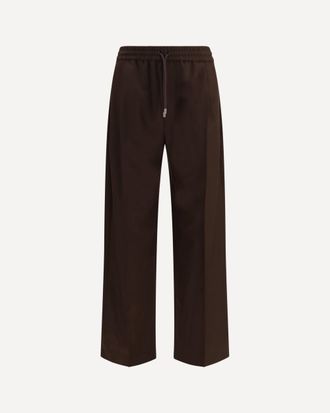 Loewe Pantaloni con coulisse in lana Man M