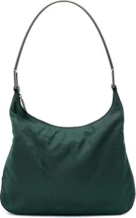 Prada Pre-owned Shoulder Bags, female, Green, Size: ONE SIZE Pre-owned Vintage Shoulder Bag