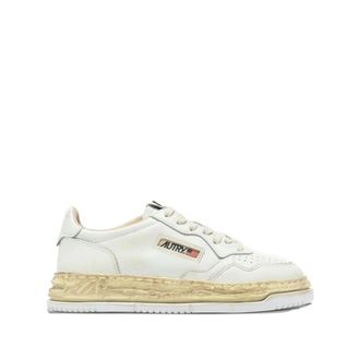Autry Medalist Low Super Vintage - Dames - Sneakers - Wit - 36 EU - Katoen - Schoenen