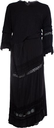 Comme Des Garçons Comme des garçons asymmetric maxi dress