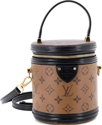 Louis Vuitton Cannes Handbag Reverse Monogram Canvas satchel - Zwart