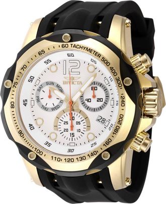 Invicta Speedway 48911 Herenhorloge - Quartz Uurwerk - Roestvrij Staal met Zilveren Wijzerplaat - 51 mm