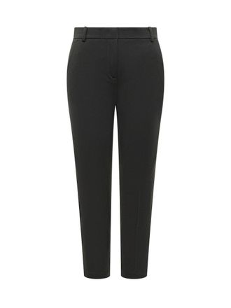 Pinko Black Straight Flat Front Pants