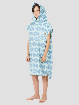 After New Kid Surf Poncho blau