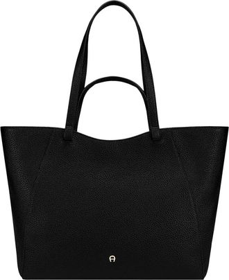 Aigner Shoulder Bags - Dames - Shoppers - Zwart - ONE Size - Leer - Tassen