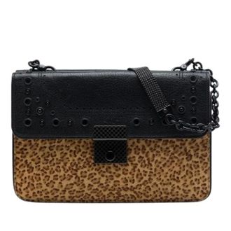 Bottega Veneta Borsa a spalla Pre-owned in cavallino stampato - - Pre-owned - Donna - Marrone - ONE SIZE