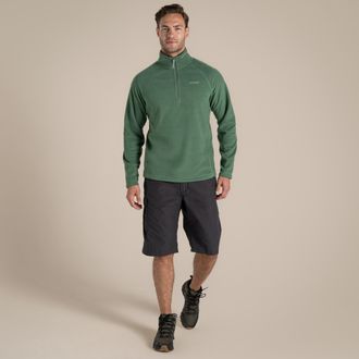 Craghoppers Heren Kiwi Lange Shorts (Zwarte peper)