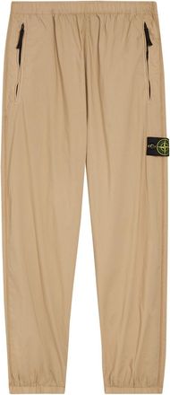 Stone Island Tela Stretch-cotton Trousers - Sand - 36 (W36/ XL)