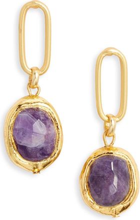Karine Sultan Crystal Drop Earrings in Gold at Nordstrom