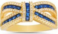 Queen Jewels Cubic Zirconia Love Knot Ring in Gold at Nordstrom Rack, Size 10