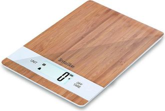 Terraillon B&aacute;scula De Cocina Electr&oacute;nica 5kg/1g Bamb&uacute; - 15338 - Terraillon