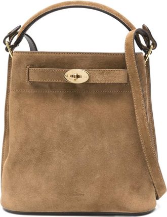 Mulberry Islington su&egrave;de bucket-tas - Bruin