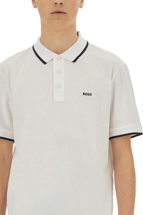 HUGO BOSS Mens Cotton Polo Shirt Multicolour T-Shirts And Polos