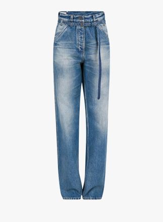Dries Van Noten Wide-Leg Denim Jeans - Blue