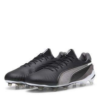 Puma Heren King Ultimate Stevige Grond Voetbalschoenen (Poema Zwart)