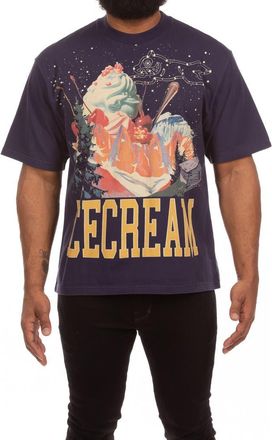 Icecream Candy Mountain Graphic T-Shirt in Eclipse at Nordstrom, Size Xx-Large