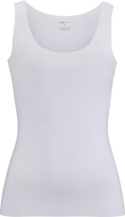 Isa Kurzarmshirt ISA BODYWEAR Tr&auml;ger Top, Damen, Gr. XL, wei&szlig;, Obermaterial: 87% Modal CMD. 13% Elasthan EL., Shirts Kurzarmshirt