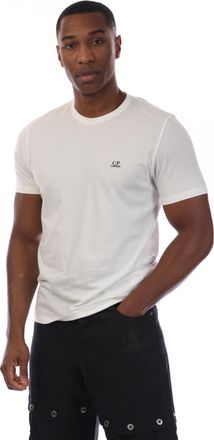 C.P. Company Mens C.P. Company Logo T-Shirt in White
