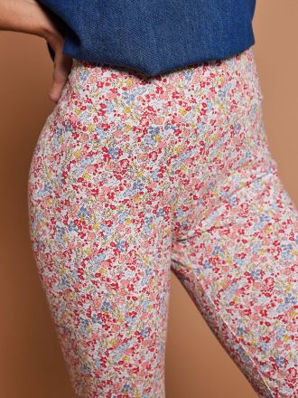 Envie de Fraise Damen Leggings Mama-Tochter-Capsule BLUMIG, Bio-Baumwolle ENVIE DE FRAISE mehrfarbig