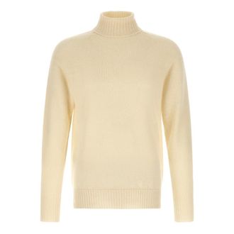 Maryya Su&eacute;ter de cuello alto con aberturas - Knitwear - Hombre - Beige - XL