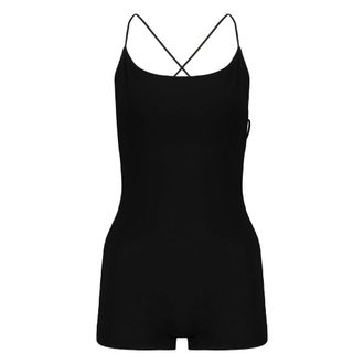 Red Valentino Dames, Jumpsuits & Playsuits, Zwart, Maat: S Viscose