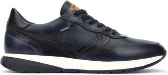 Pikolinos Schoenen, Heren, Blauw, 44 EU, Blauwe Herensneaker - Getafe Stijl