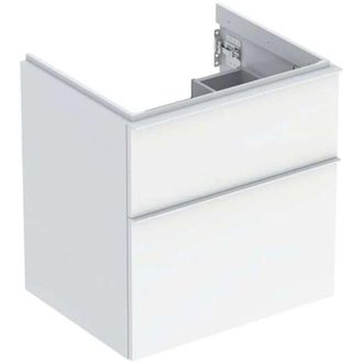 Keramag Keramag - Geberit Icon Mueble Bajo Lavabo, 2 Cajones, 59,2x61,5x47,6 Cm