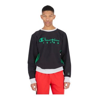 Champion Sweatshirts, male, Black, Size: XL Collegiate Sweatshirt