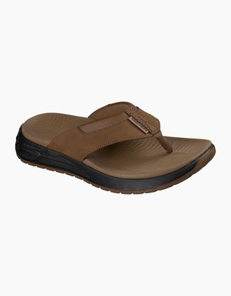 Skechers Mens Skechers Mens Street Retro Jogger Tate Flip Flops - Brown - Size: 10