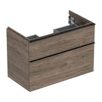 Keramag Keramag - Geberit Icon Mueble Bajo Lavabo, 2 Cajones, 88,8x61,5x47,6 Cm