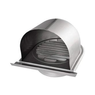 OEM Rejilla De Ventilaci&oacute;n De Acero Inoxidable De 100 Mm, Rejilla Redonda Para Campana Extractora De Exterior, Rejilla De Ventilaci&oacute;n En Forma De U Con Mo