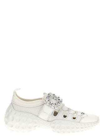 Roger Vivier Womens Viv Run Light Trekky Sneakers