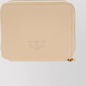 Pinko leather zip-around wallet